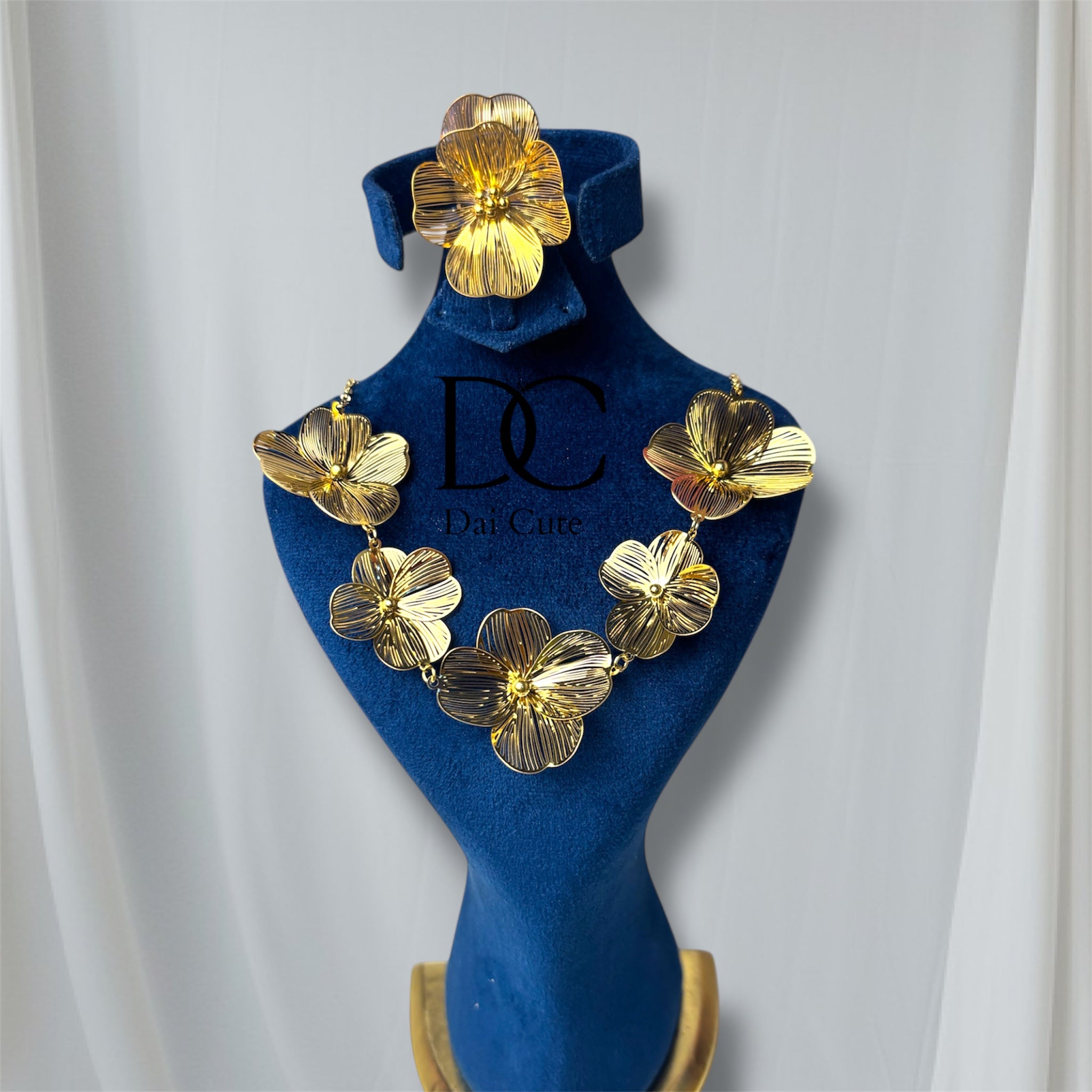 Set Fiore Estate Collana anello