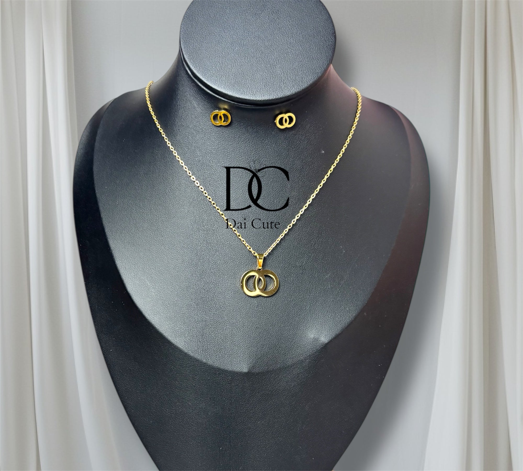 Set Chan Collana orecchini