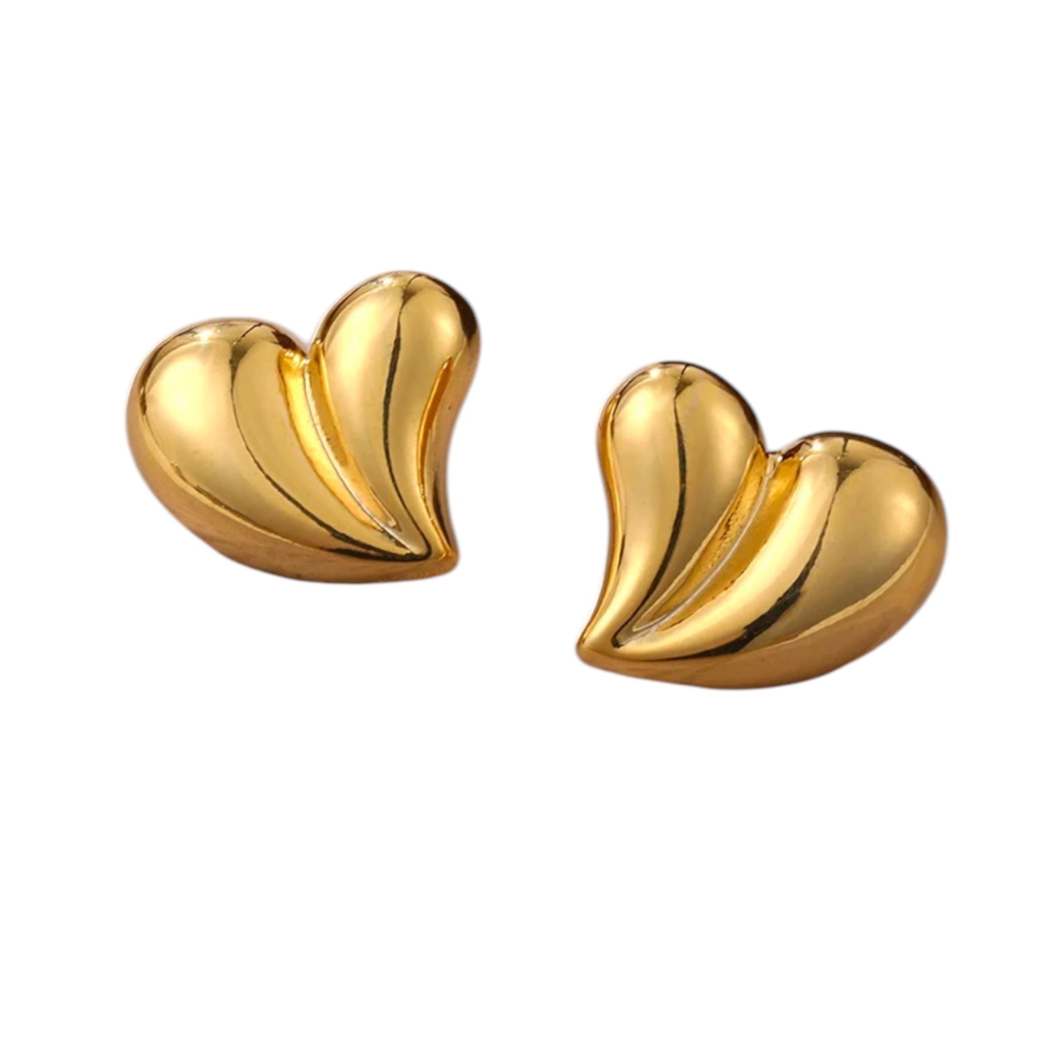 Orecchini Cuore Dorato Luxe