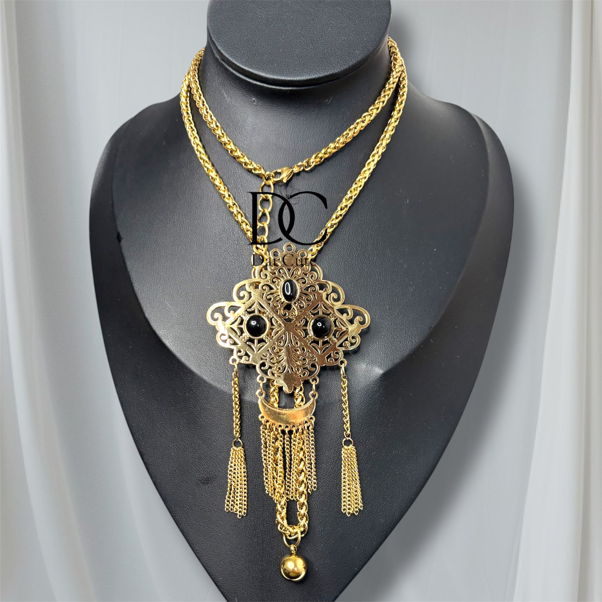 Collana Sotwar Krafaj Nero