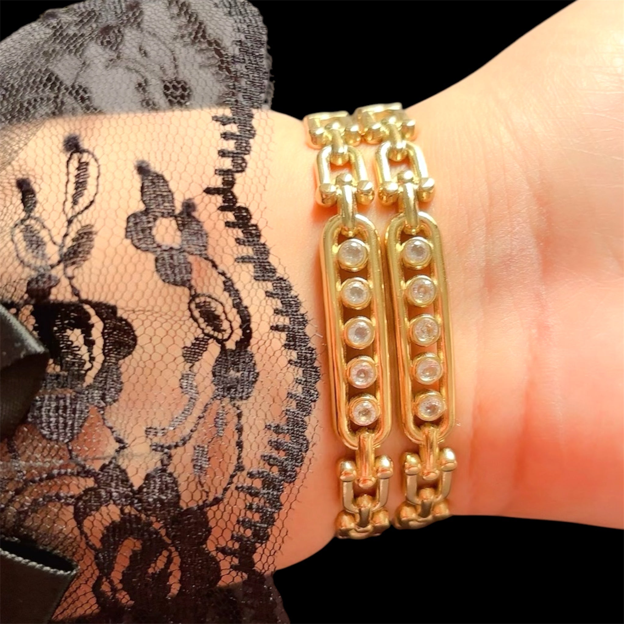 Tiffany Four Stone Bracelet