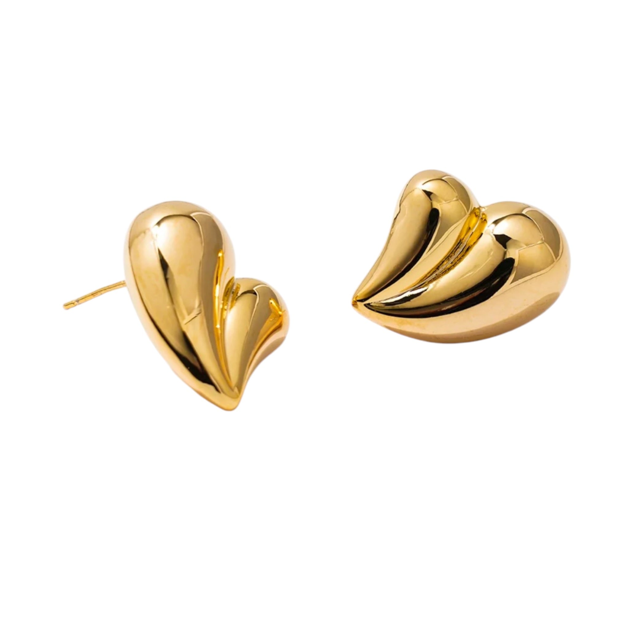 Orecchini Cuore Dorato Luxe