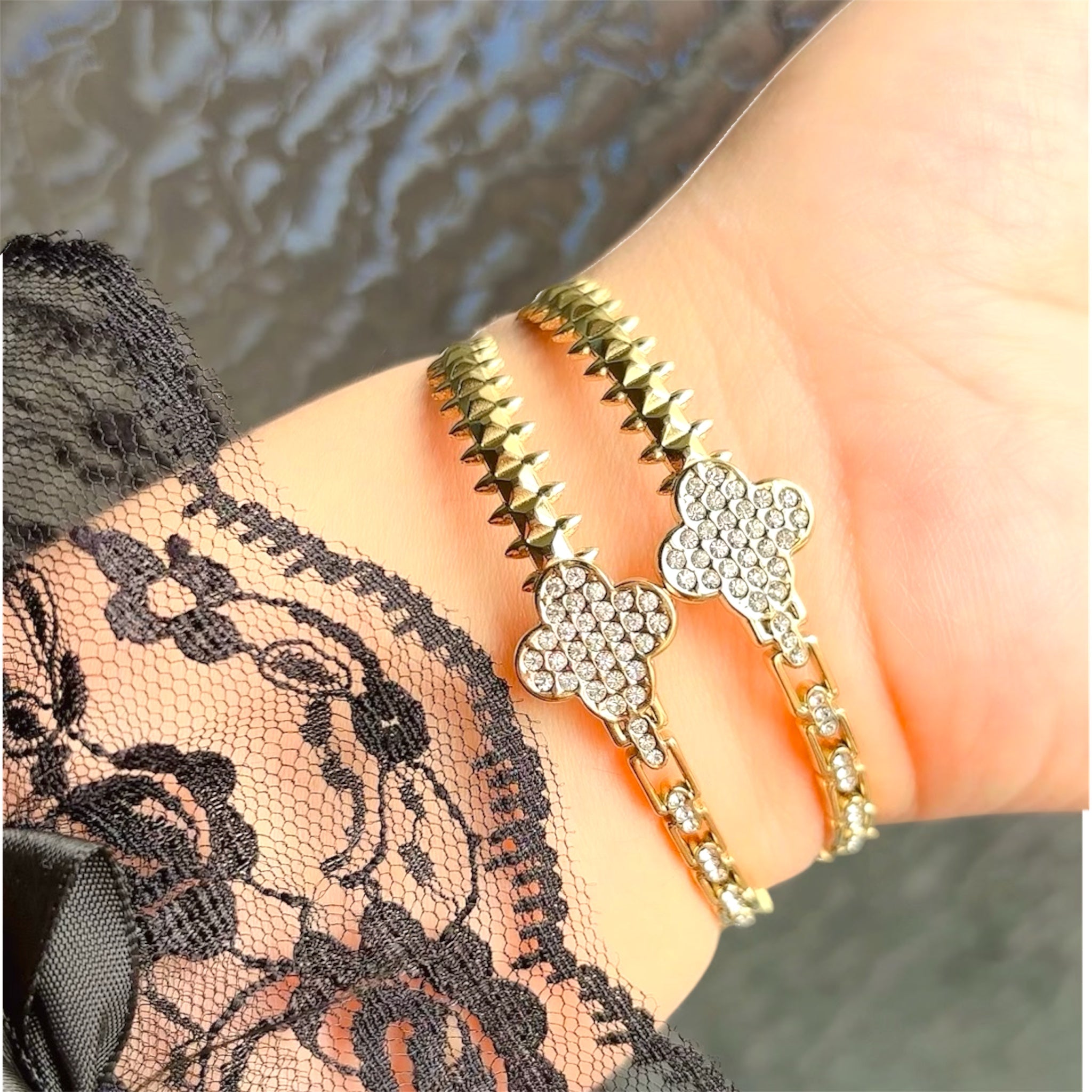 Bracciale Clash quadrifoglio 🍀