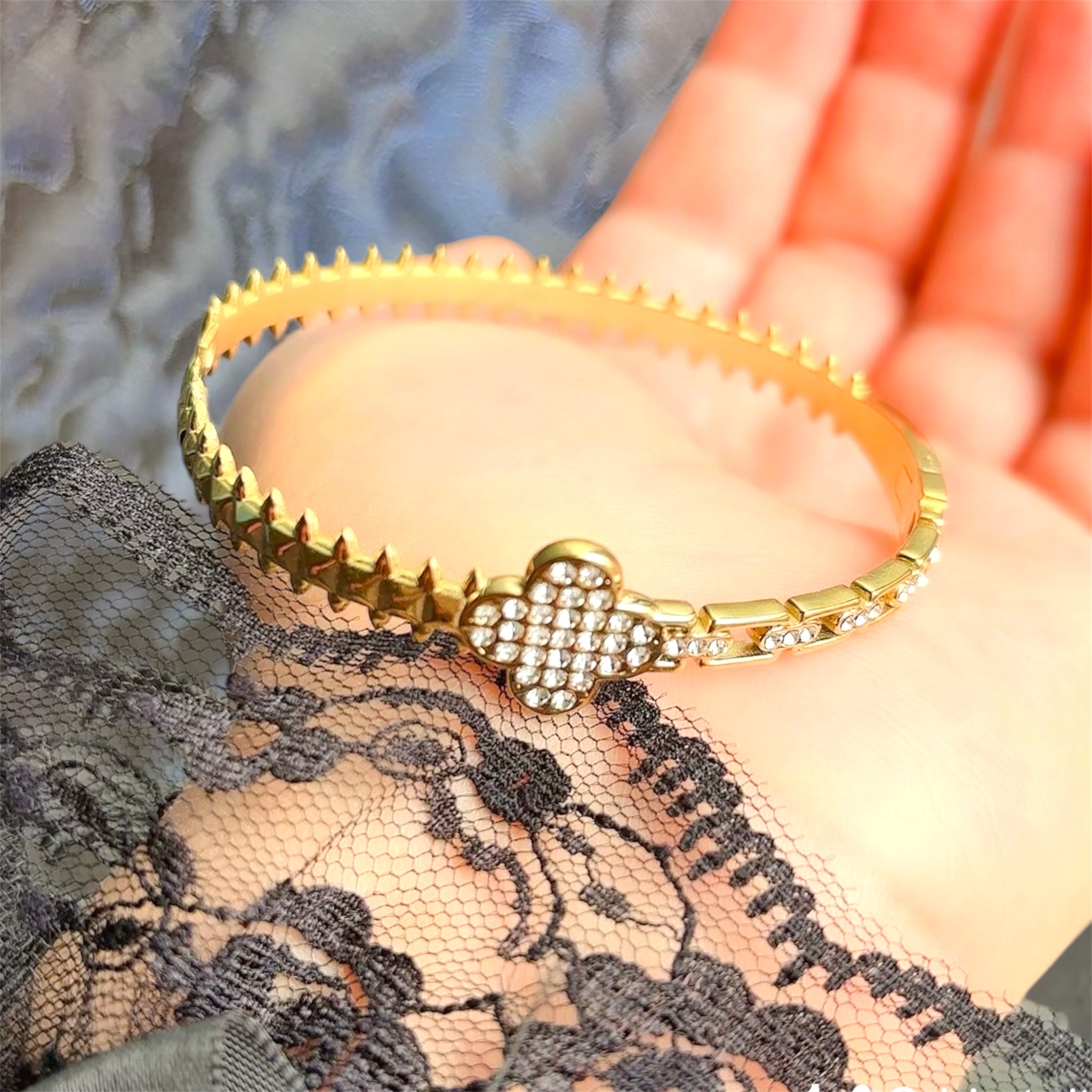 Bracciale Clash quadrifoglio 🍀