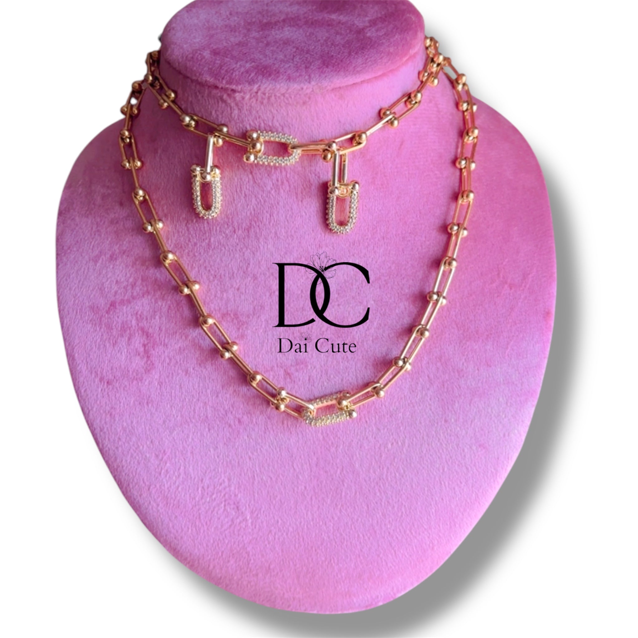 Set Tiffana Collana bracciale orecchini