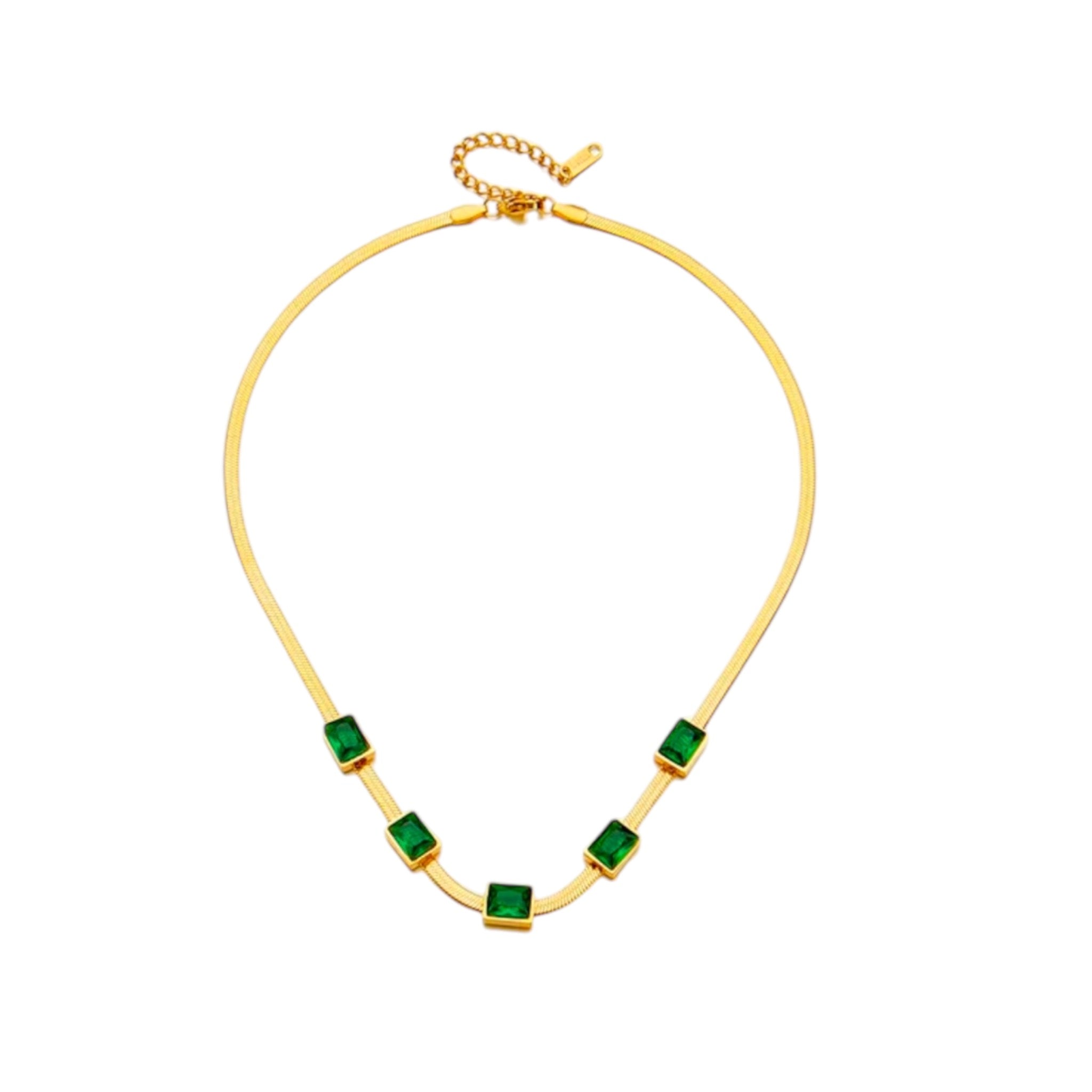 Collana Eleganza Smeraldo