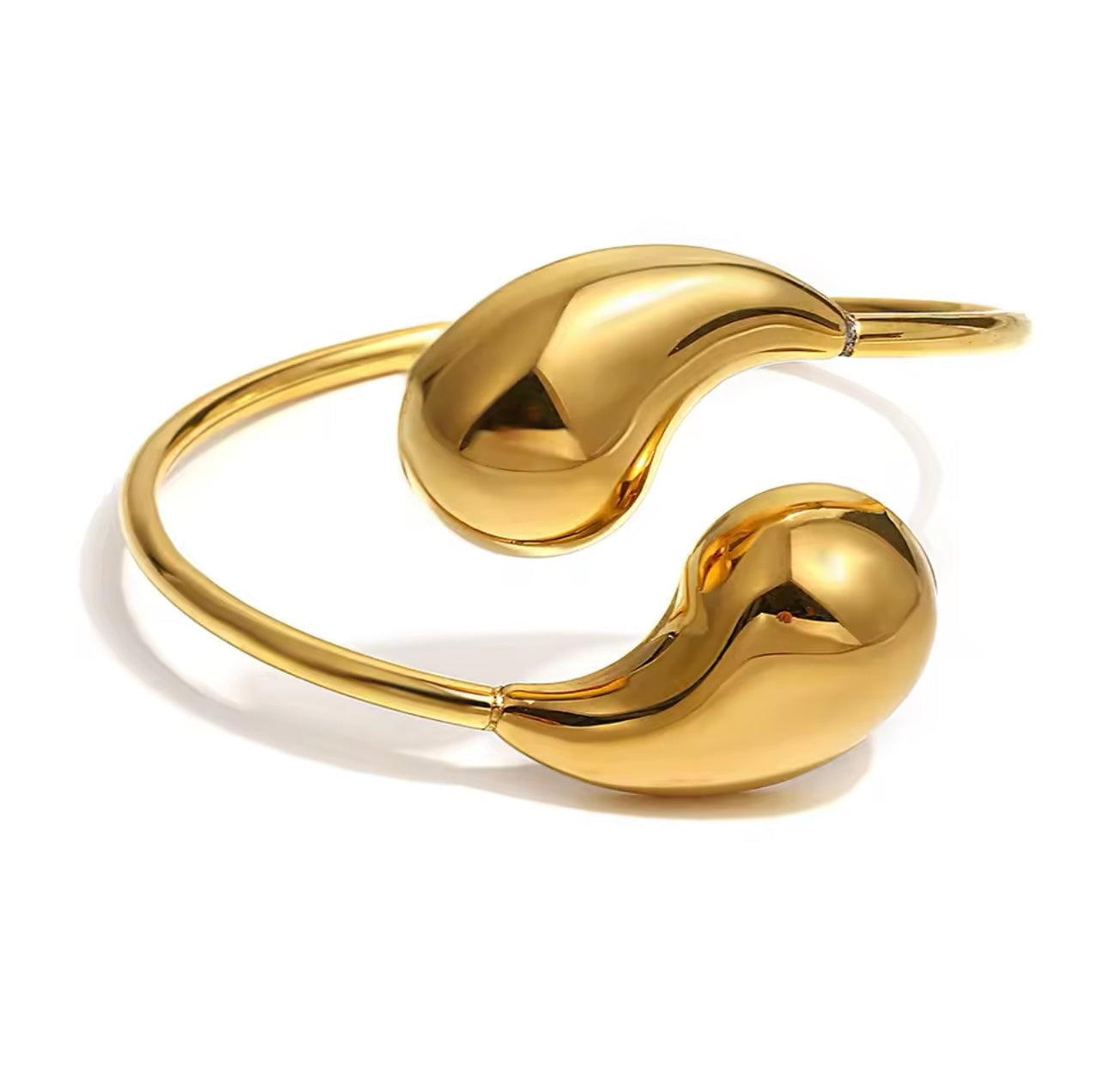 18K Gold Plated Water Drops Bracelet