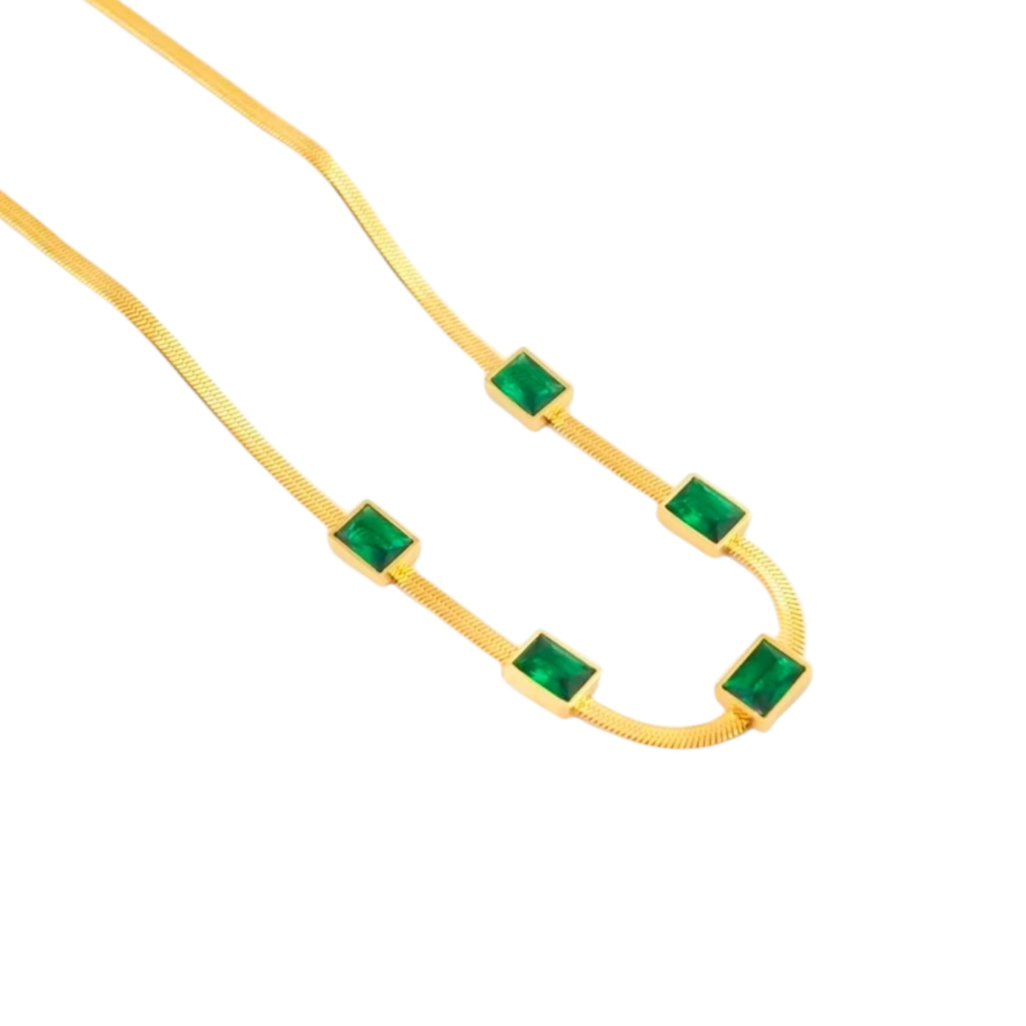 Collana Eleganza Smeraldo