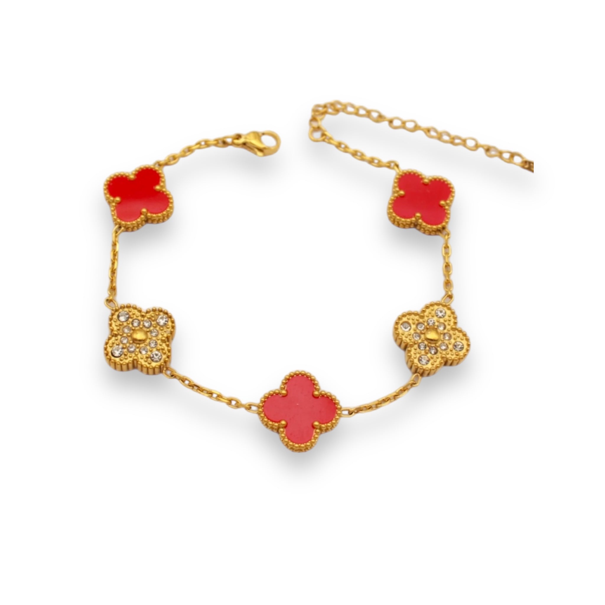 Bracciale Quadrifoglio Rosa Sogno