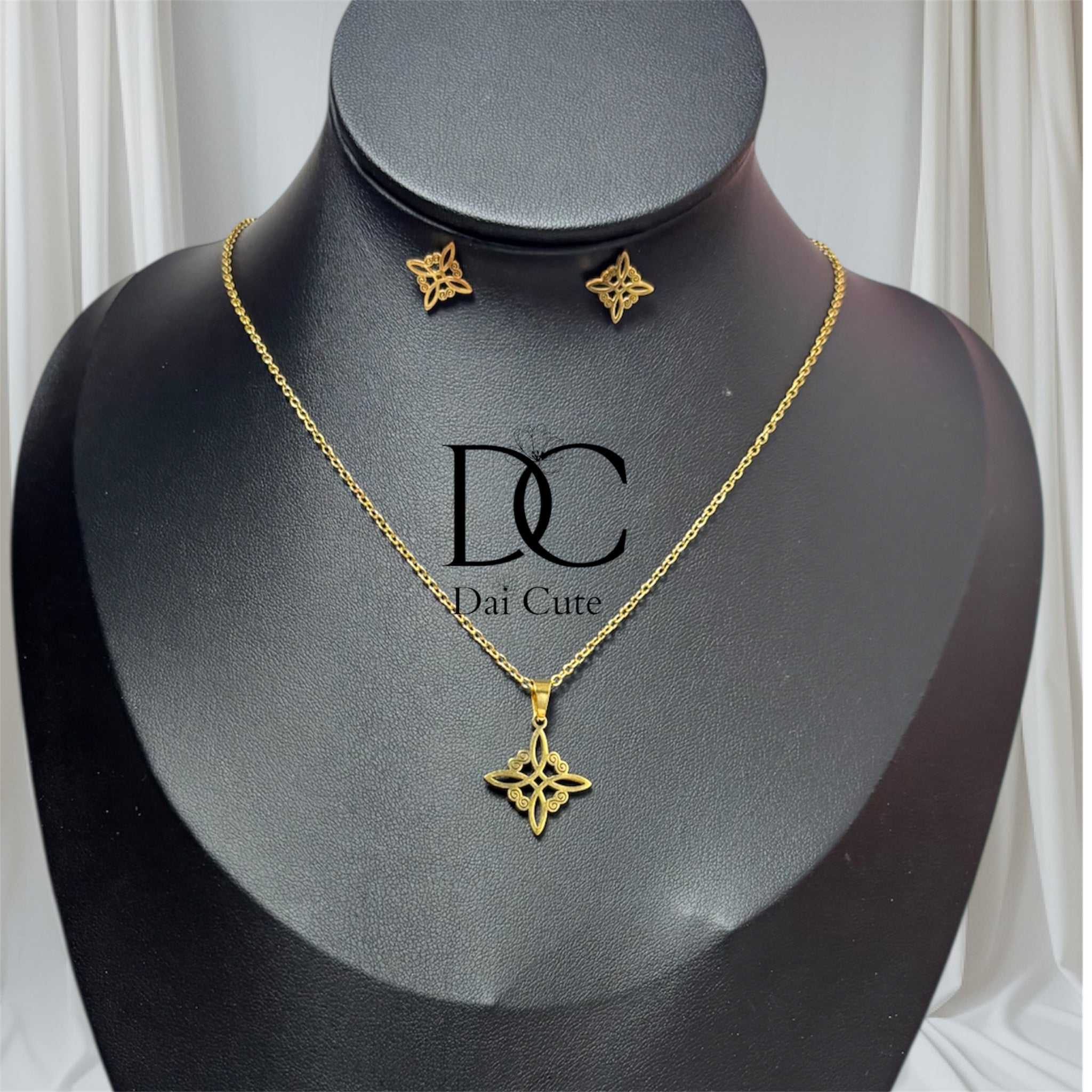 Set Stella π Collana orecchini