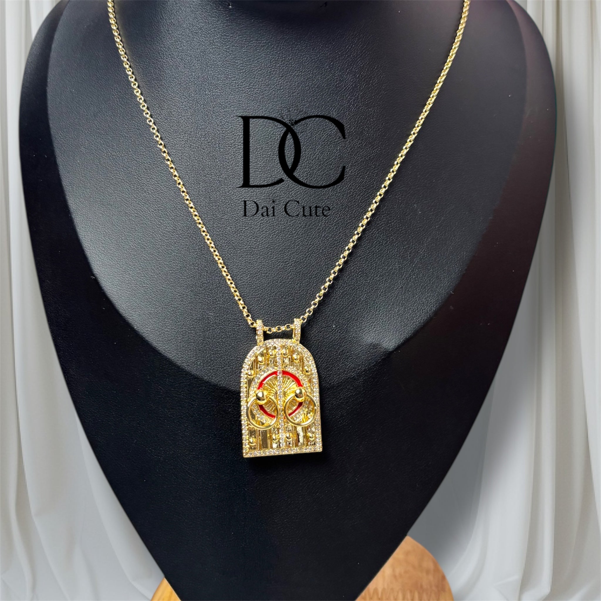 Collana Bab Mansor Rosso