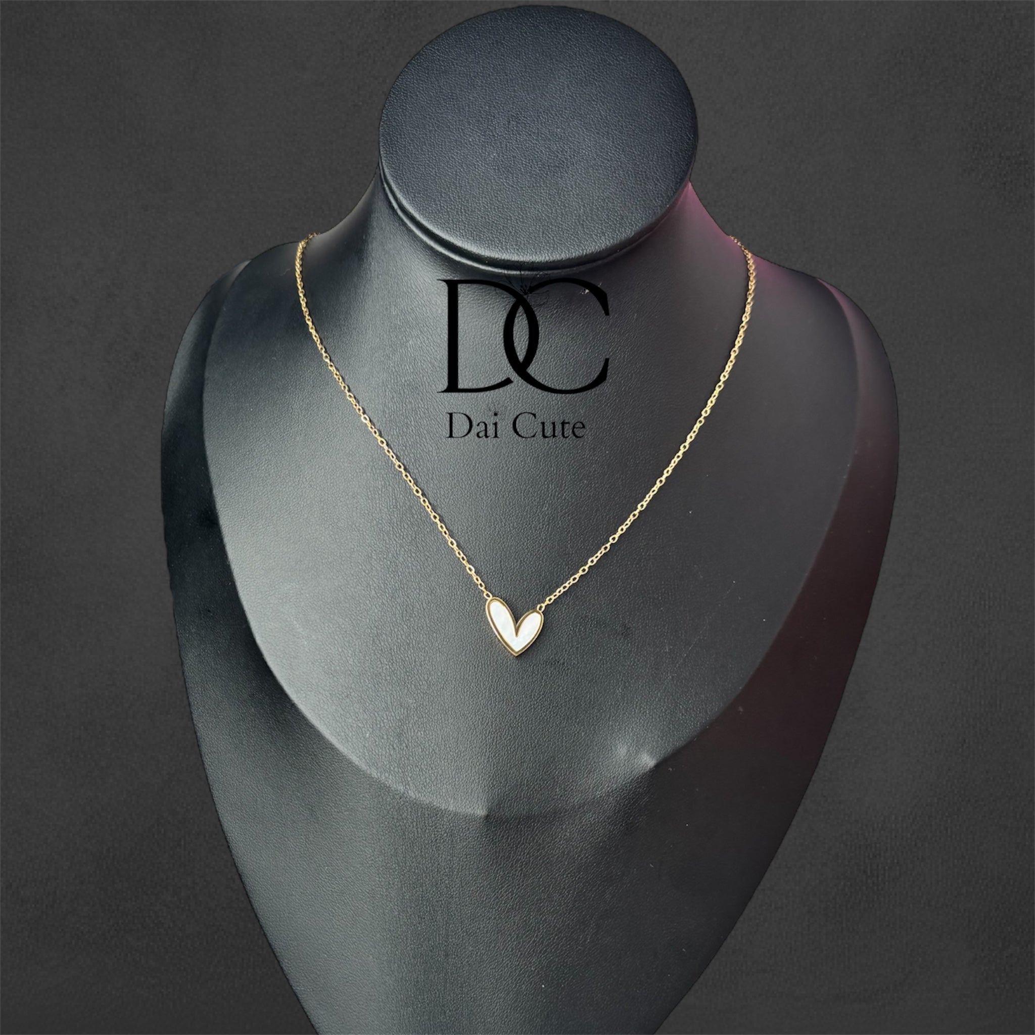 Collana Cuore Bianco 🤍