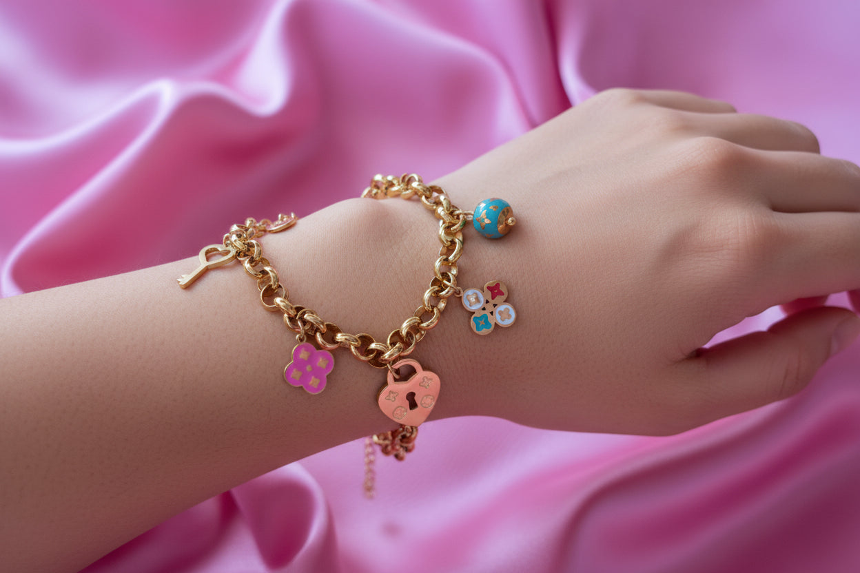 Braccialetto Gioia Placcato Oro 18 Carati - Dai Cute