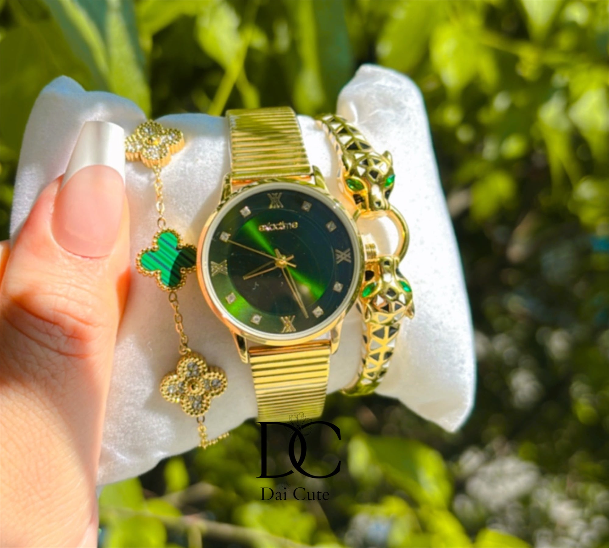 Orologio Romani, verde
