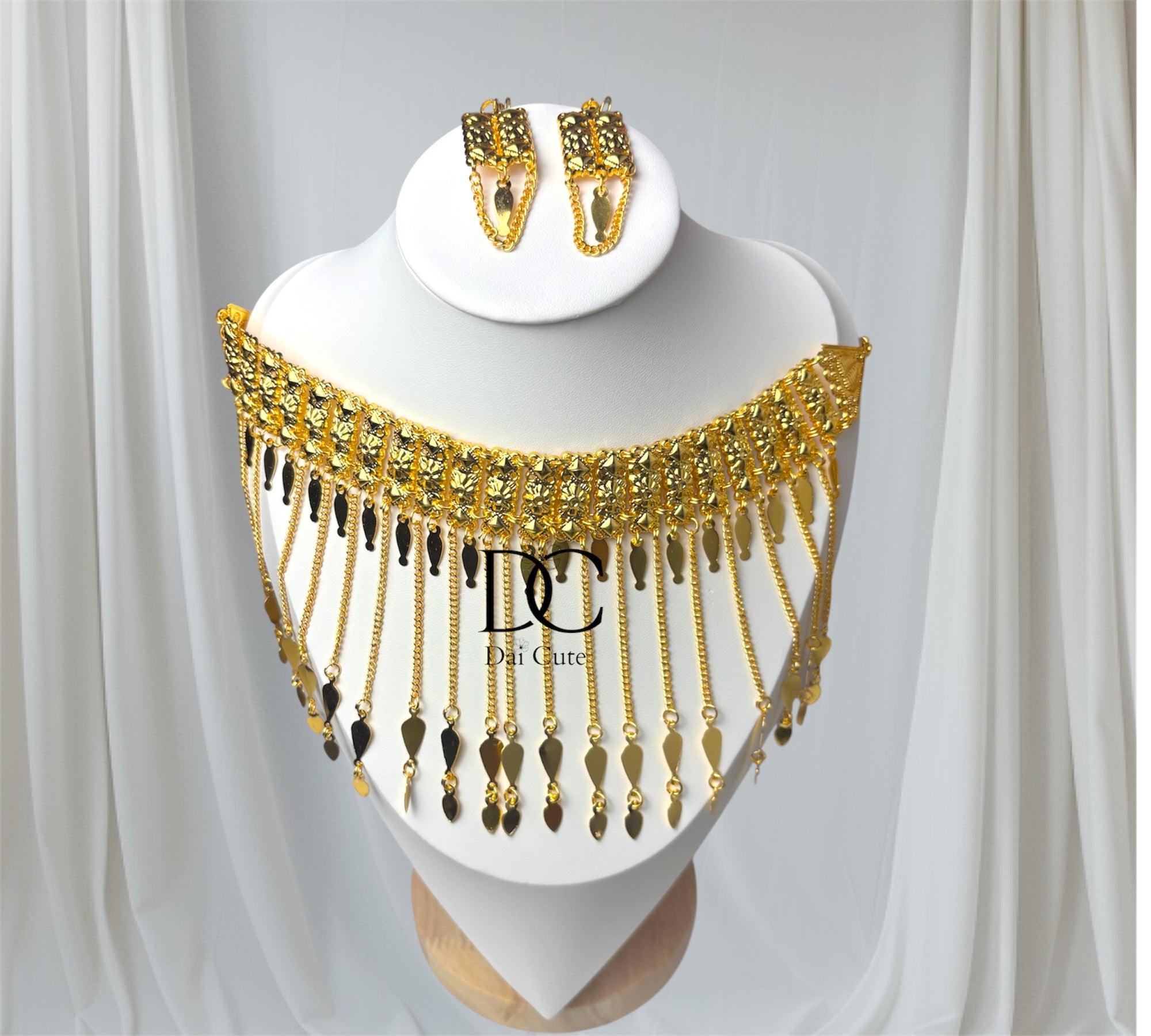 Set Khanagat Dubai Collana orecchini