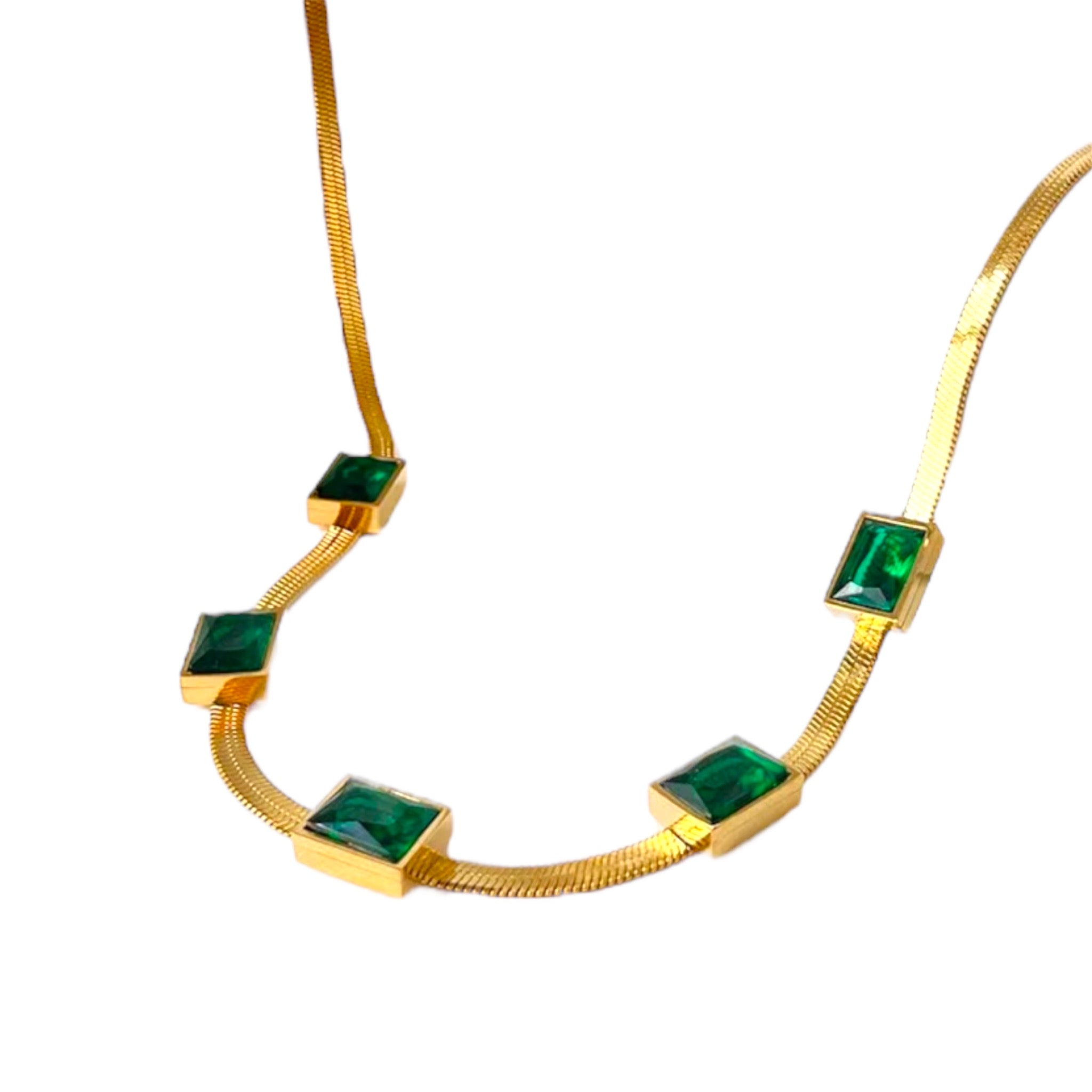 Emerald Elegance Necklace