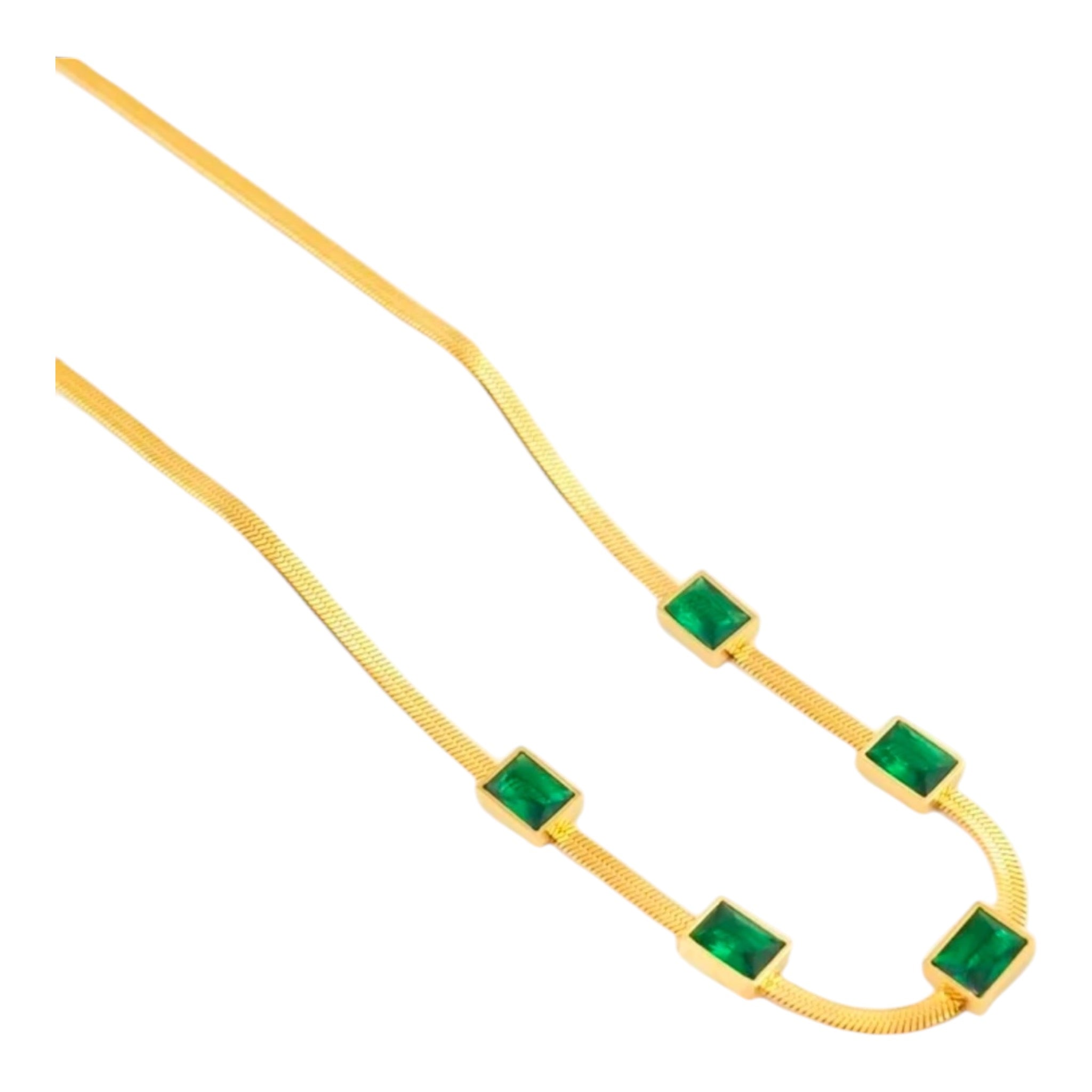 Emerald Elegance Necklace